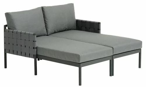 JUTLANDIA Solsäng IANO B136xL156 Grå 3 JUTLANDIA Solsäng IANO B136xL156 Grå