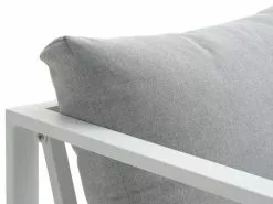 Loungeset VASTO 4-sits Vit -Utemöbler affär 199183