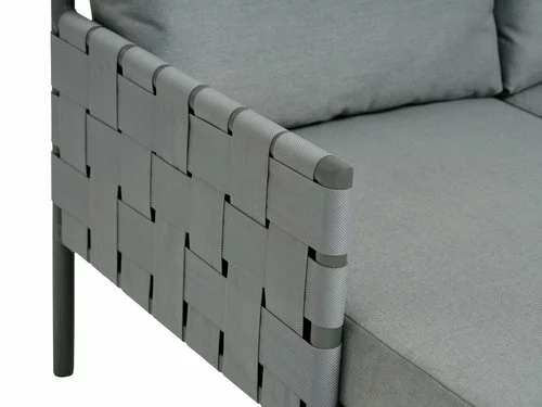 JUTLANDIA Solsäng IANO B136xL156 Grå 5 JUTLANDIA Solsäng IANO B136xL156 Grå - Bild 3