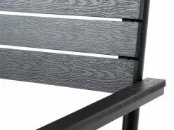 JUTLANDIA Stapelstol PADHOLM Svart 11 JUTLANDIA Stapelstol PADHOLM Svart -Utemöbler affär 199230