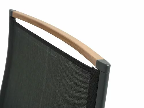 JUTLANDIA Solsäng BREDSTEN B79xL187 Svart 4 JUTLANDIA Solsäng BREDSTEN B79xL187 Svart - Bild 2