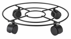 Blomvagn EREMITT Ø30xH6 Svart