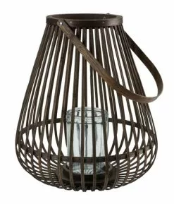 Lykta MUSVIT Ø34xH40 Brun