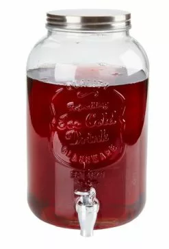 Behållare M/kran LEMONADE 3,5 L Glas