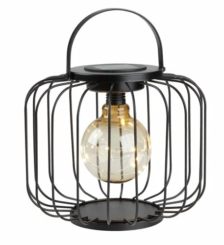 Solcellslampa RUGDE Ø24xH29 Svart 4 Solcellslampa RUGDE Ø24xH29 Svart - Bild 2