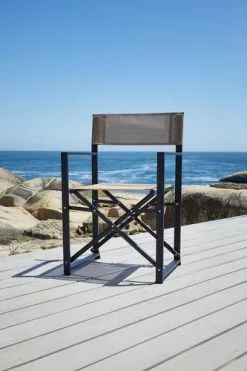 Klappstol NAGELSTI Svart -Utemöbler affär 201312