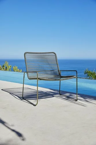 Loungestol BANDSBJERG Grön 4 Loungestol BANDSBJERG Grön - Bild 2