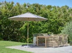 Marknadsparasoll LEMVIG Ø300cm Grå 5 Marknadsparasoll LEMVIG Ø300cm Grå -Utemöbler affär 201396