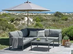 JUTLANDIA Loungeset IANO 5-sits Grå