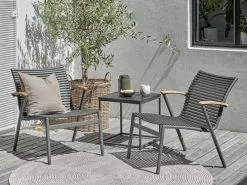 Sidobord OLDHUSE B45xL45xH45 Svart -Utemöbler affär 201512