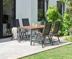 JUTLANDIA Positionsstol LIMHAMN Grå 8 JUTLANDIA Positionsstol LIMHAMN Grå -Utemöbler affär 201525