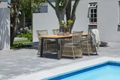 BARSMARK L210 Bord Teak + 4 FJELLERUP Stol Natur 9 BARSMARK L210 Bord Teak + 4 FJELLERUP Stol Natur -Utemöbler affär 201813