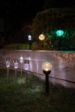 Solcellslampa NATTERGAL Ø6xH14 Klar 10 Solcellslampa NATTERGAL Ø6xH14 Klar -Utemöbler affär 202055