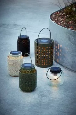 Solcellslampa SANDSVALE Ø16xH21 Grön 9 Solcellslampa SANDSVALE Ø16xH21 Grön -Utemöbler affär 202082