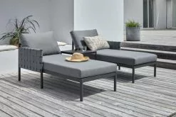 JUTLANDIA Solsäng IANO B136xL156 Grå 8 JUTLANDIA Solsäng IANO B136xL156 Grå -Utemöbler affär 202145