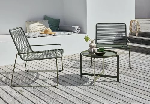 Loungestol BANDSBJERG Grön 5 Loungestol BANDSBJERG Grön - Bild 3