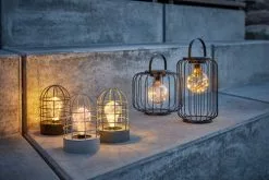 Solcellslampa RUGDE Ø24xH29 Svart 9 Solcellslampa RUGDE Ø24xH29 Svart -Utemöbler affär 214761 1