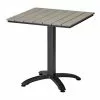 JUTLANDIA Cafébord HOBRO B70xL70 Grå