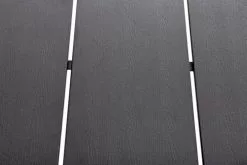 JUTLANDIA MADERUP L205 Bord Svart + 4 GUDHJEM Stol Svart -Utemöbler affär 81039 3