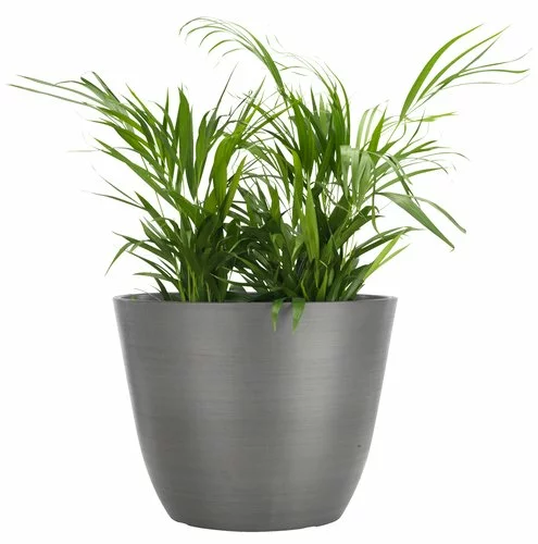 Trädgårdskruka HVEPS Ø53xH41 Grå 3 Trädgårdskruka HVEPS Ø53xH41 Grå